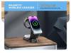 3-in-1 Wireless Charger Stand with Apple MagSafe Compatibility
