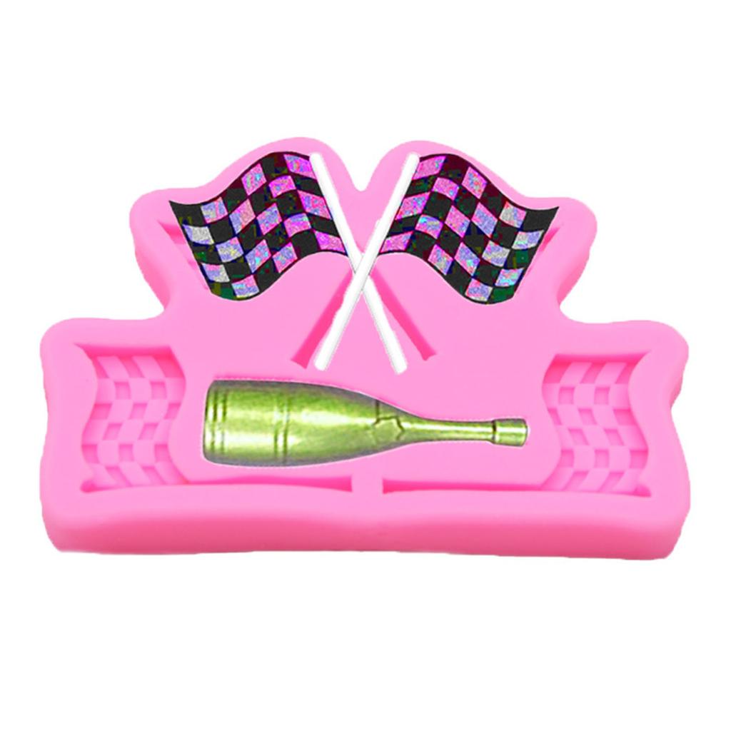 Trofeu-Sticlă Mucegai pentru tort de zahăr Tort cu fondant Mucegai din silicon de calitate alimentară Instrumente de coacere Mucegai pentru zahăr Mucegai pentru fondant de ciocolată