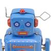 Wind Up Vintage Robot Toys Clockwork Walking Toy Retro Tinplate Toy for Photo Prop Decoration Gift Surprise Birthday