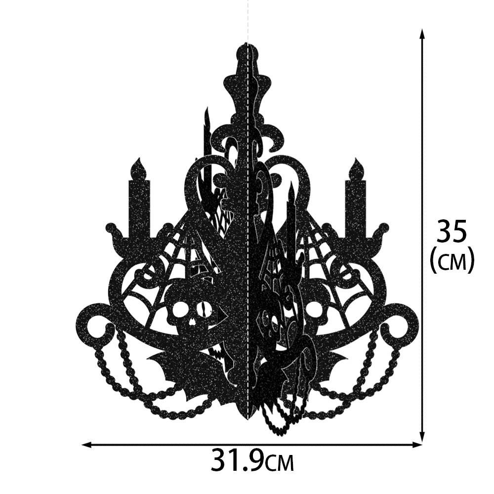 Halloween Paper Hanging Decorations For Haunted House Party Scene Decor Style 2