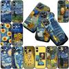 Casing for Xiaomi Redmi Note 13 14 Pro Plus ProPlus 14C 13C Pro+ 5G Phone Cover Protective Case Sunflower Starry Night Van Gogh