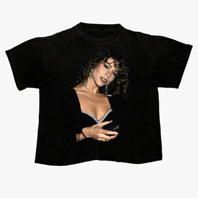 Mariah Carey anni '90, Maglietta Grafica Unisex Y2K, Debutto