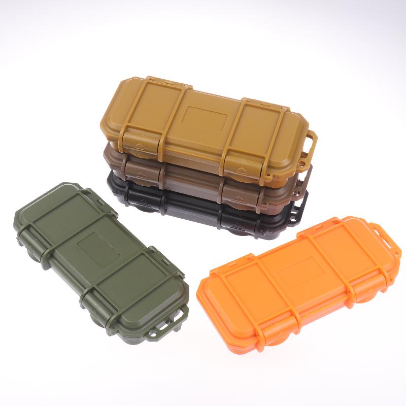 Folding Knife Storage Box Durable Shockproof Camping Box Sealed Carry Box Wear Resistant Sealed Storage Box Equipment Dry Box