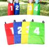 4 Pieces Jumping Bag Potato Sack Game with Handle Kids Balance Training Reusable Suitable for