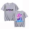 New Funny KPop Demon Hunters Printing T Shirt Unisex Short Sleeve O Neck Summer Casual KPop Harajuku T-shirt Top Tee