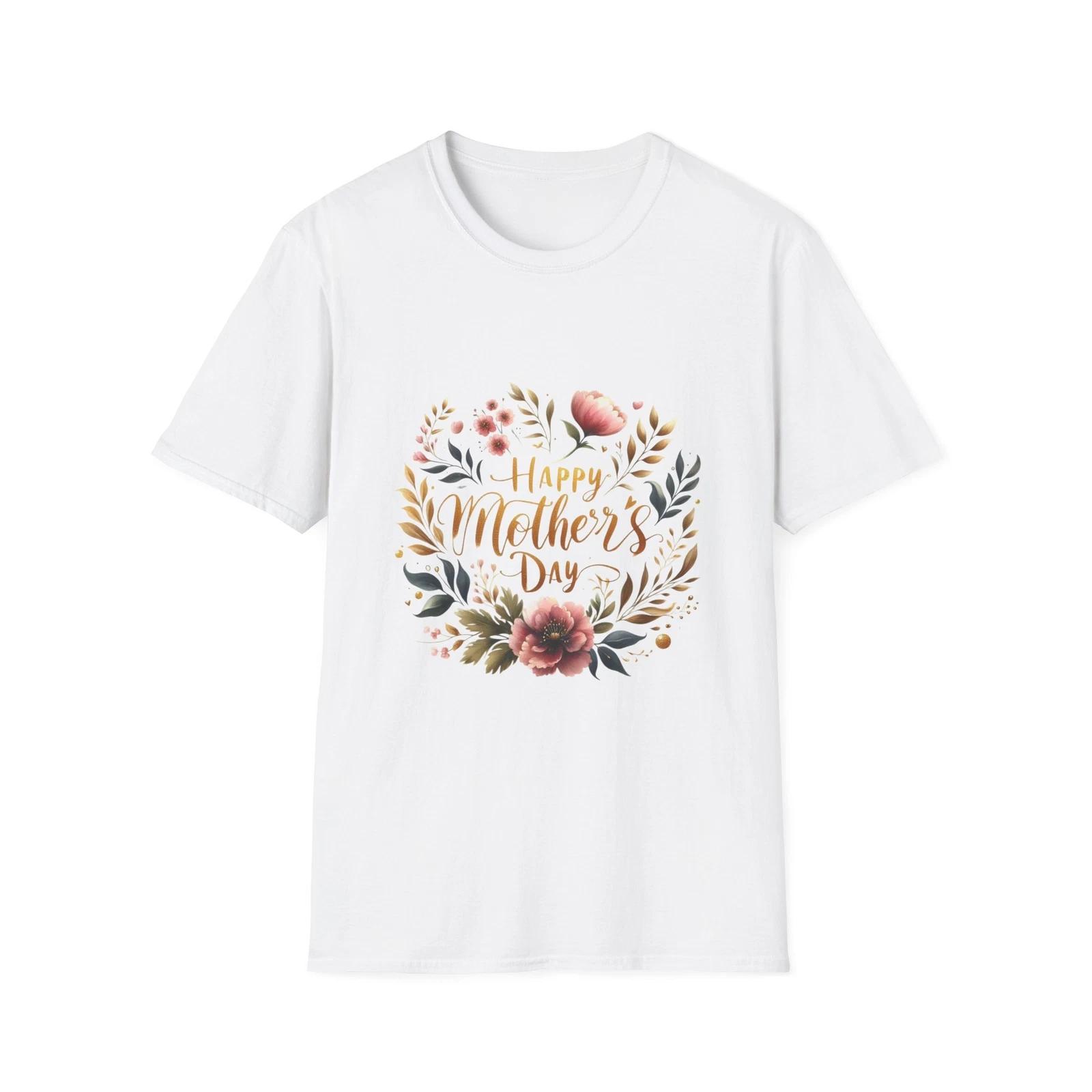 

Mother s Day Floral T-Shirt, Women s Tee, Gift for Mom, Spring Shirt, Floral Top M