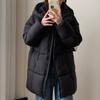 Fashion Winter Woman Long Coat Hooded Loose Women's Parkas Thick Warm Jackets