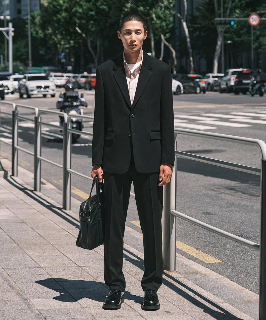 Stco Vibe Shift Twill Blazer_Black (Oversized)_Sejxa02Osb