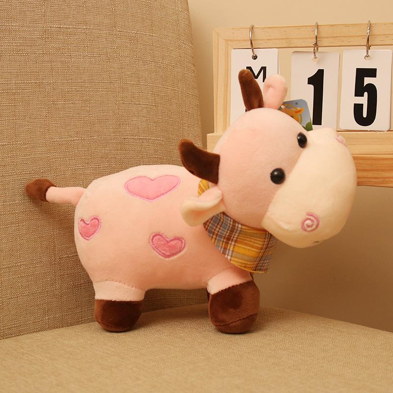 

Милые коровы куклы Habi коровы куклы теленок плюшевые игрушки тряпичные куклы спящая кукла машина 24CM