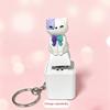 Keychain Fidget Sound Pet Clicker Rechargeable with LED Light for Dog Cat Training & Stress Relief