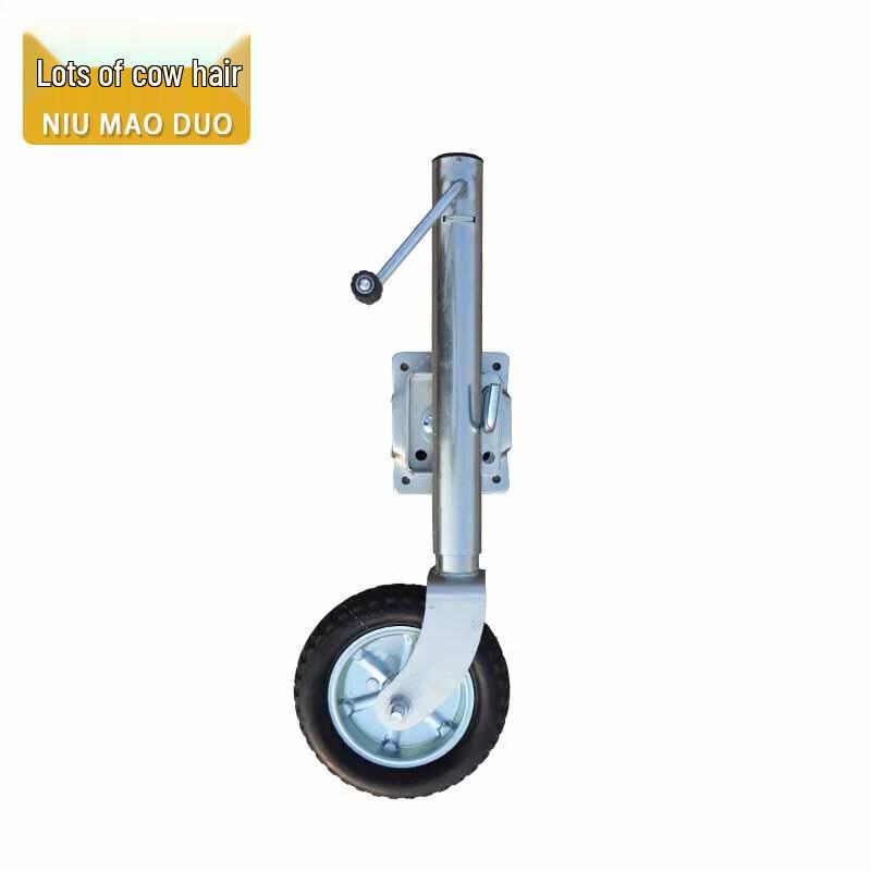 10-inch Heavy-Duty Trailer Jack with Guide Wheel