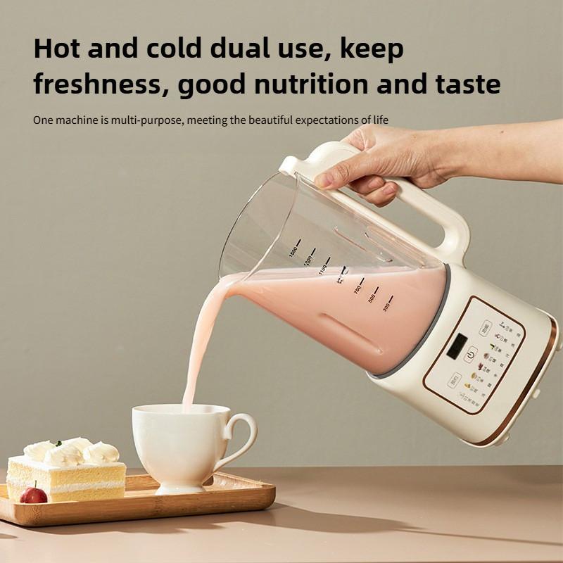 Blender Electric de Capacitate Mare Anti-Pastă Fund Vas Mașină de Lapte de Soia de Uz Casnic Procesor Multifuncțional Alimente Complementare