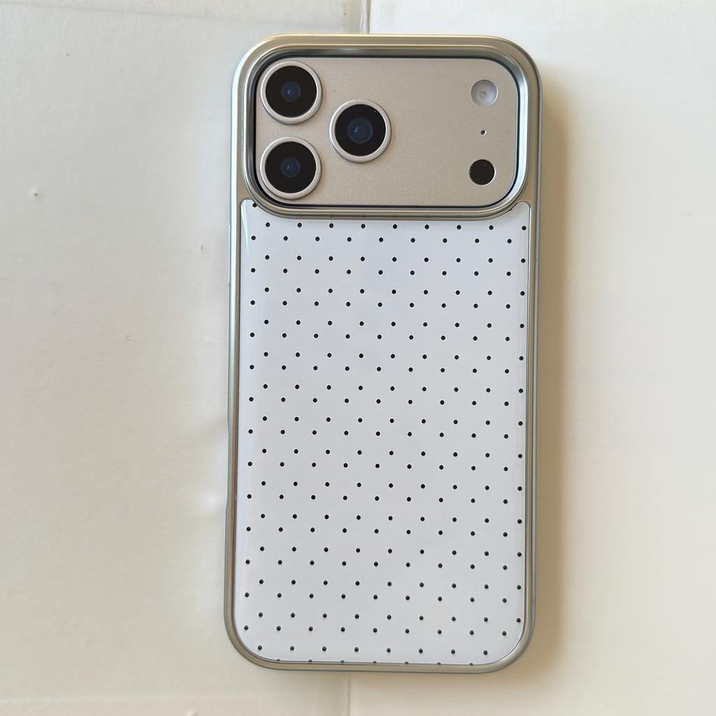 Clmj Polka Dots Phone Case for iPhone 17 16e 16 15 14 13 12 11 Air Pro Max X XR XSMAX 8 7 Plus Luxury Clear Soft Back Cover