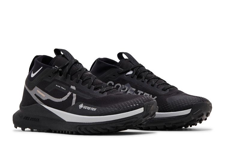 Nike React Pegasus Trail 4 Gore-Tex Nero Grigio Lupo (Da donna)