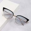 New Fashion Cat Eye Sunglasses For Women With High-end Sunglasses Showing Face Small Sun Protection And Uv Rays 1206