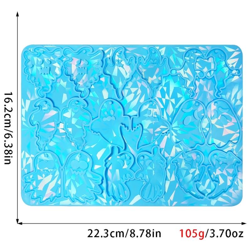 Epoxy Resin Specter Pendant Moulds Creative Specter Silicone Earrings Charm Mold for Jewelry Designers and Lovers