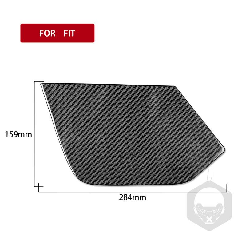 Real Carbon Fiber Car Accessories Fuel Gas Caps Decorative Trim Cover Soft Sticker For Honda Fit /Jazz GR9  2024 2025