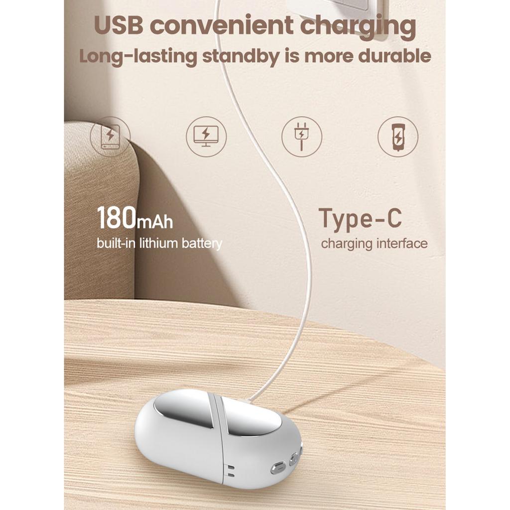 Handheld Sleep Aid Device 2 Modes 12 Strengths Soothing Micro Current Holding Sleep Instrument