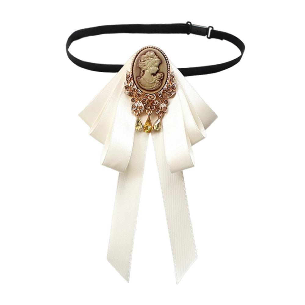 

Жіноча професійна сорочка з бантом, брошка, шпилька для жінок, дівчаток, сорочка з коміром жабо White Band