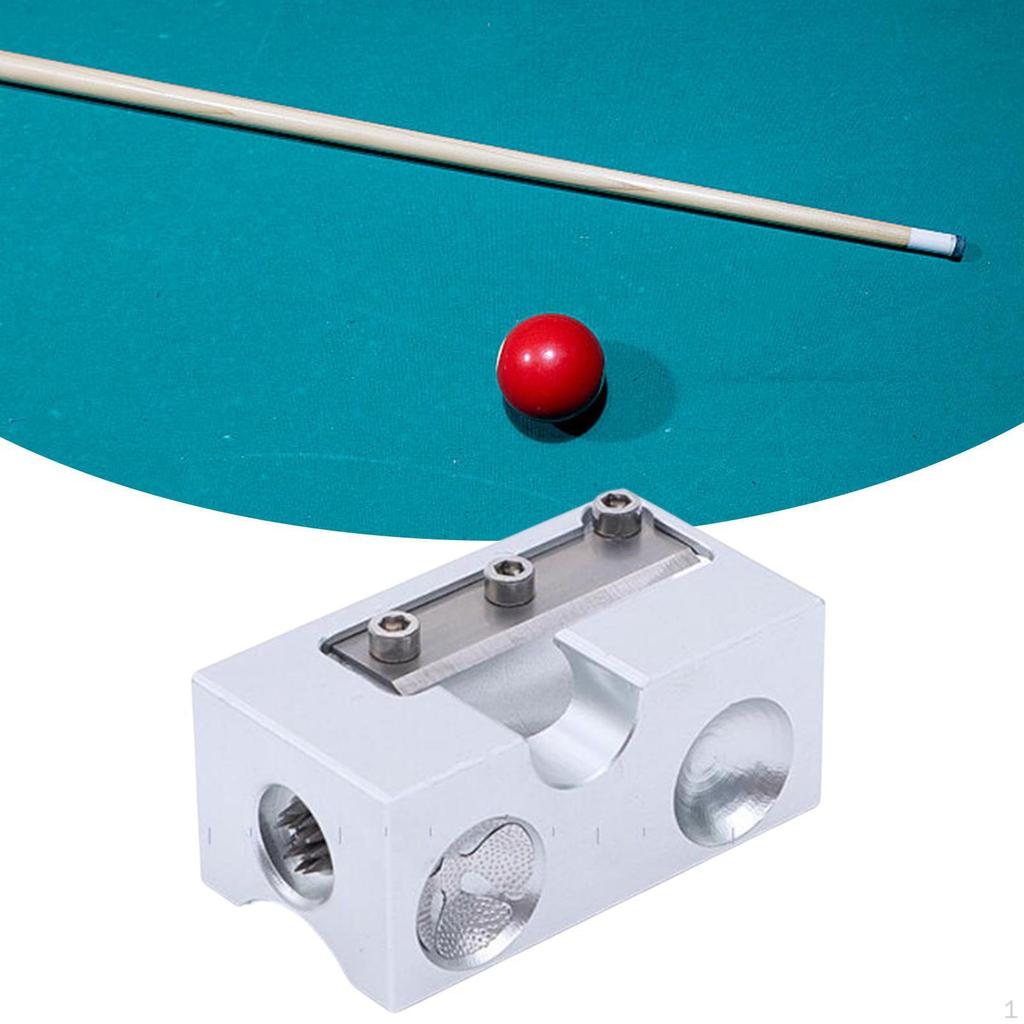 8 in 1 Peak Repair Tool of The Snooker Picked Tip Shaper Trimer Polundian for Amateurs