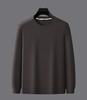 Sweatshirt épais à col rond pour homme Paisenlong 2025: Tendance Européenne & Américaine Automne/Hiver pour l'Âge Moyen à Avancé