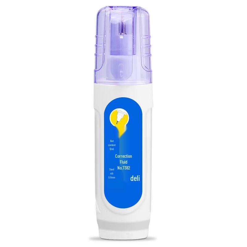 Deli Pen-Style Correction Fluid, 12ml