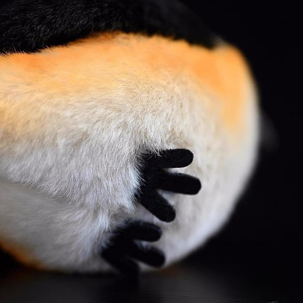 Lilizzhoumax Lifelike Tit Plush Brown Cute Stuffed Christmas Baby Shower Crying Home 12cm Tall Long-tailed Toy, Bird, Animal, Girl's Toy, Gift, Gift,