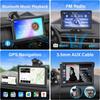 7/9INCH  Stereo Receiver Car Radio With Dashcam Wireless Carplay Android Auto GPS Navigation Automotive Multimedia Player 12LED