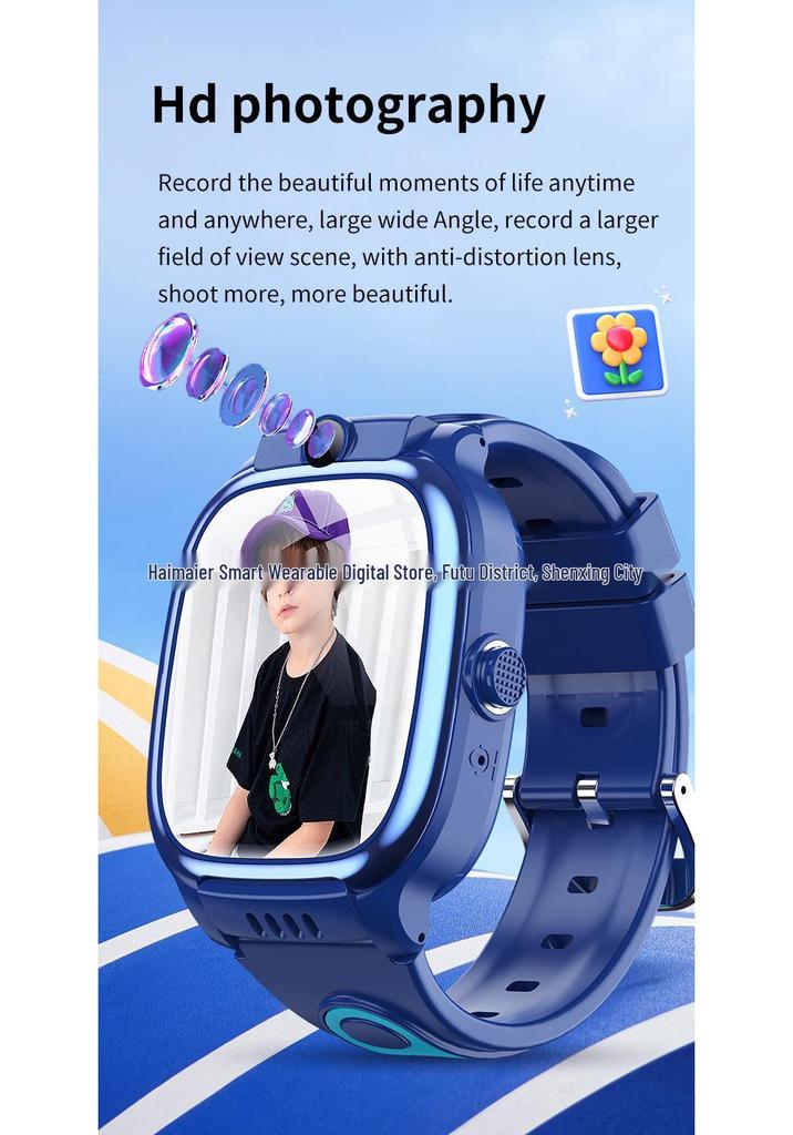 Y88 Kids 4G Smart Watch: Large Screen, Video, WiFi, Waterproof, Multi-language, GPS