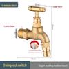 Brass Single Cold Water Washing Machine Faucet