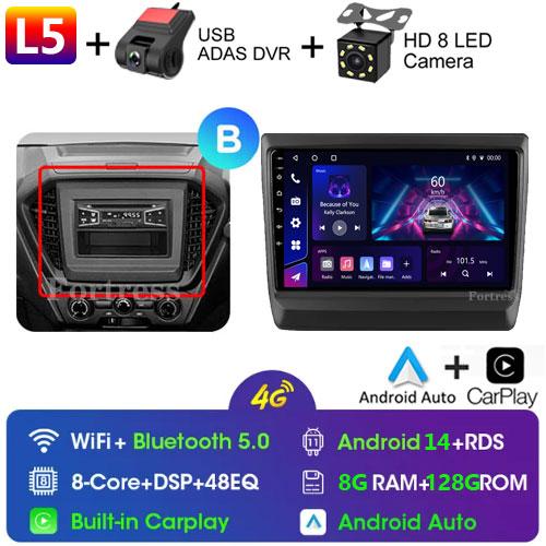 Car Radio Android 13 For lsuzu D-MAX 3 RG 2019 - 2025 GPS Navigation Auto Screen Stereo Multimedia Player No 2din BT DVD 5G Wifi