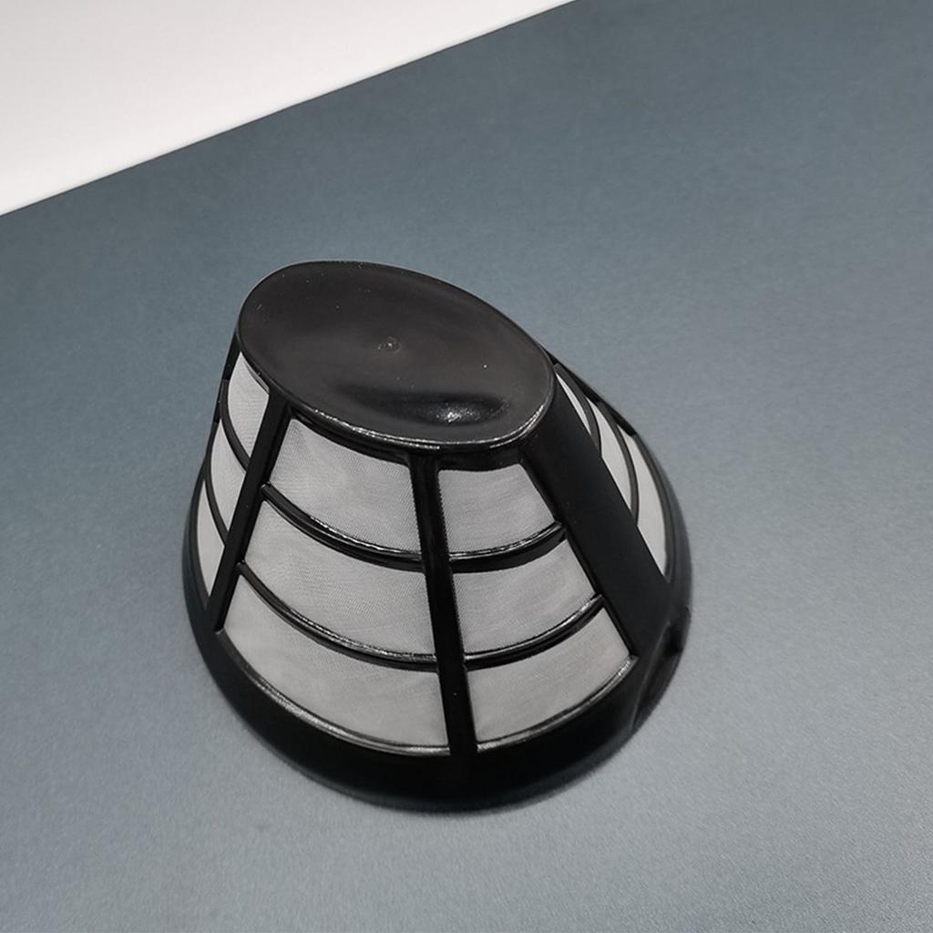 2PCS Reusable Coffee Filter Stainless Steel Nylon Effective Filtering Permanent Cone Coffee Maker