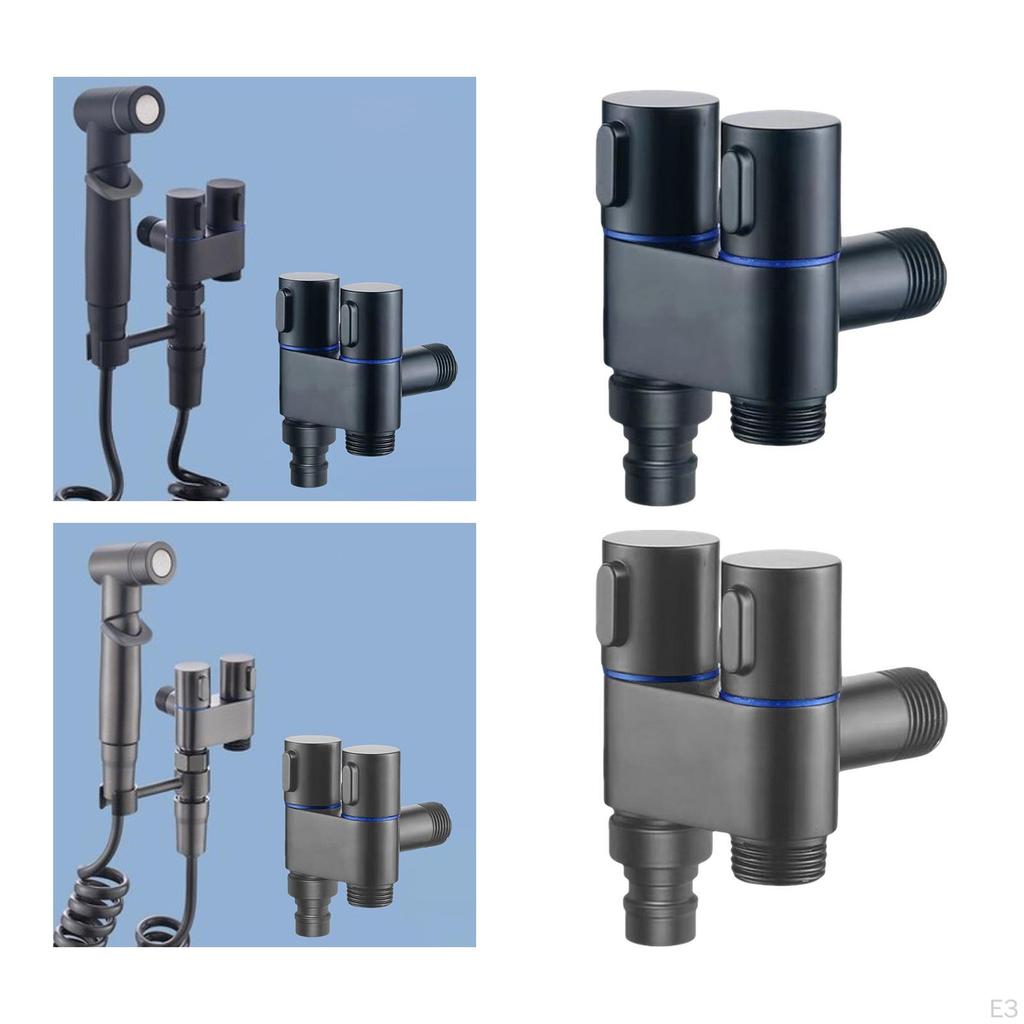 Brass Three-Way Angle Valve for Water Sprayer - Easy Installation and Durable Design
