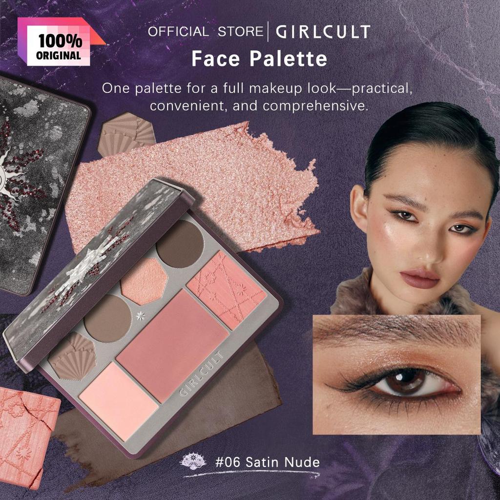 Girlcult Face Palette 13g/0.46 oz (3 Color Options)