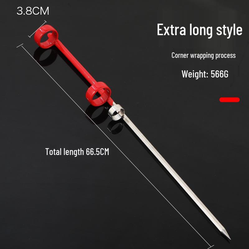 Stainless Steel Surf Rod Holder, Thickened Ground Stake for Rock Fishing and Long Cast Stand.