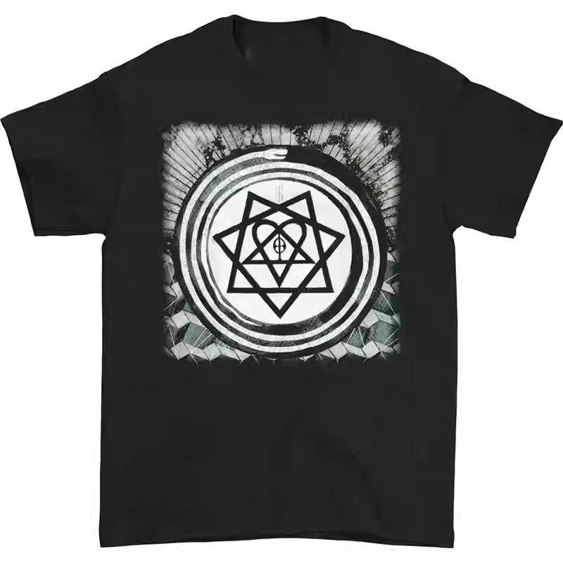 Goth Rock Finnish Rock Band Gothic Skull Punk Retro Mens TShirt M