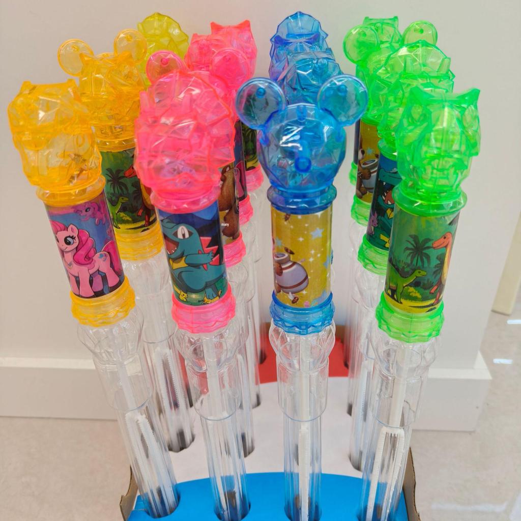 46CM Western Seifenblasenstab: Farbenfrohes Blasenschwert mit Lösung für Sommerspaß