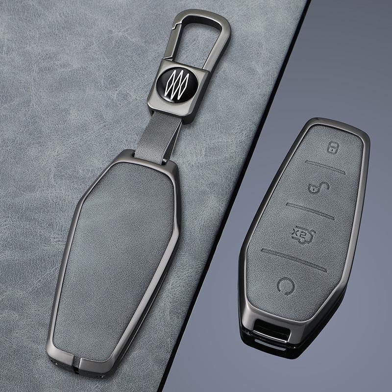 Premium Key Case for BYD Pro: Compatible with Song Plus, Yuan DMI, Dolphin, Han, Tang, Qin, Han EV - Protective Shell with Buckle
