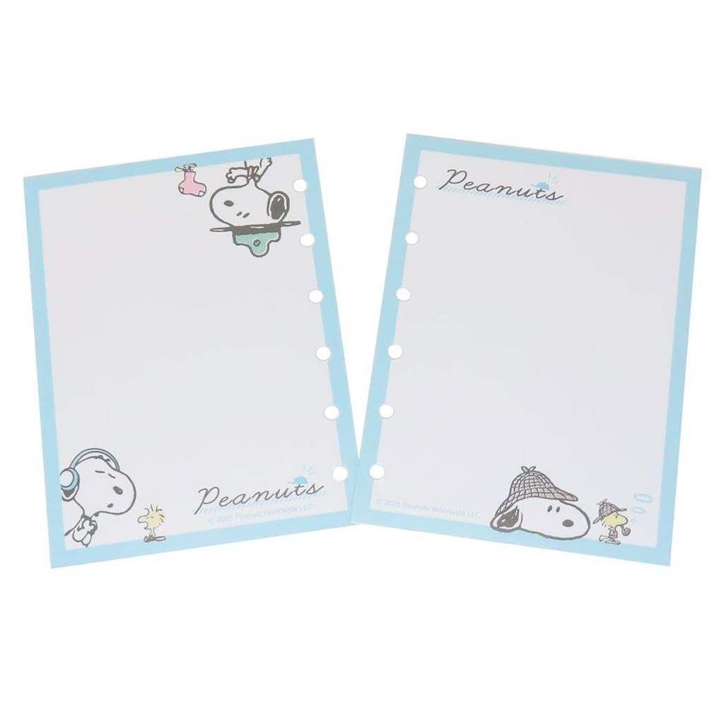 Kamio Japan Snoopy Sticker Book Refill Sticker Binder Refill Costume Change Peanuts