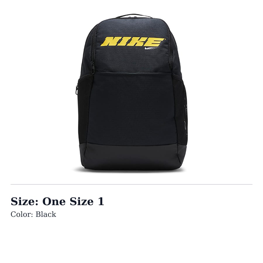 Nike Fabric Backpack Unisex Black CU9498-011