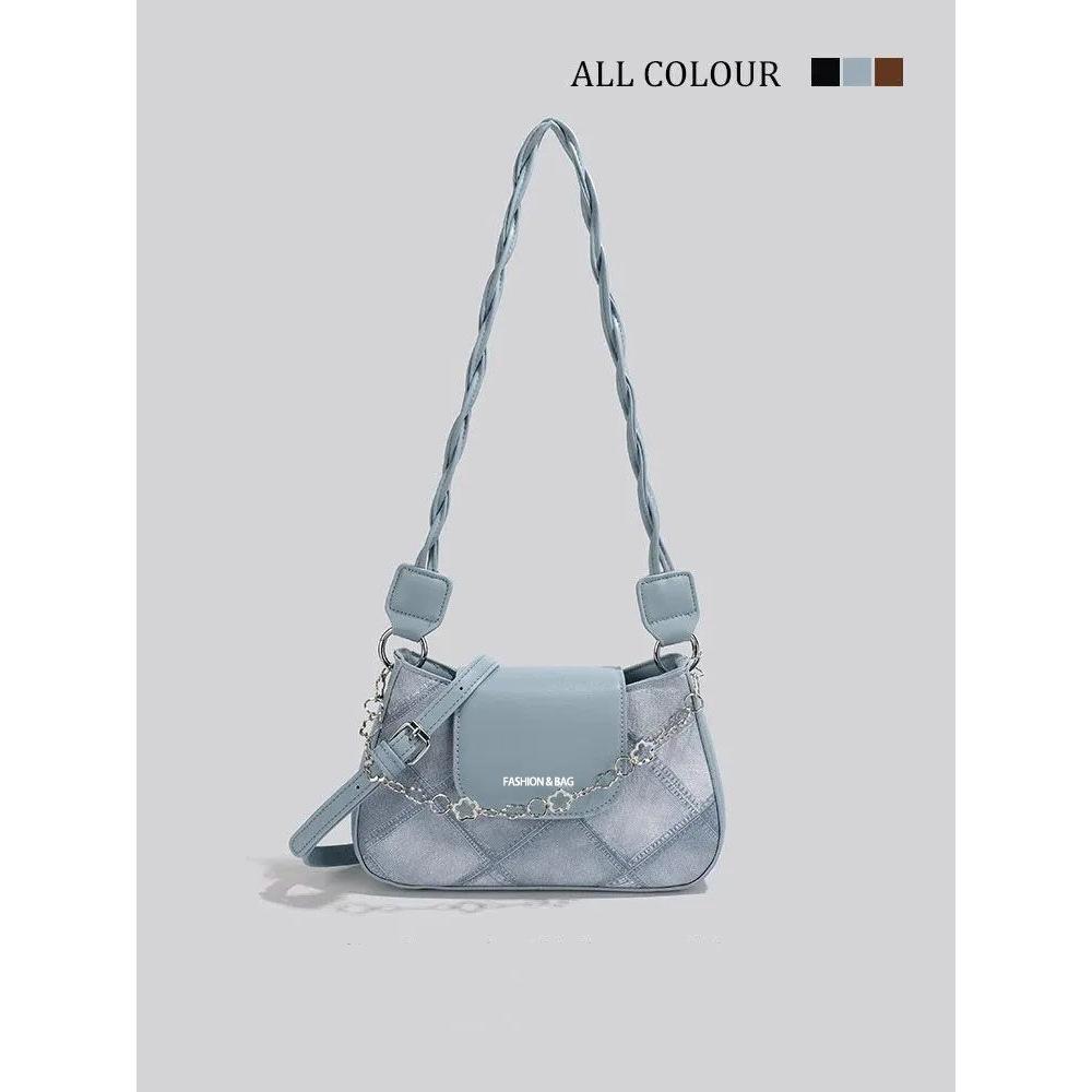 Customized 2025 New Niche Design Underarm Bag, High-end Texture Bag, Women's Fashion Trend Shoulder Messenger Bag