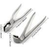 New Leather Edge Adjustment Press Flatten Plier Clamp For Handbag Leather Bag Making Pliers DIY Hand Tools Fixed Clamp Pliers  