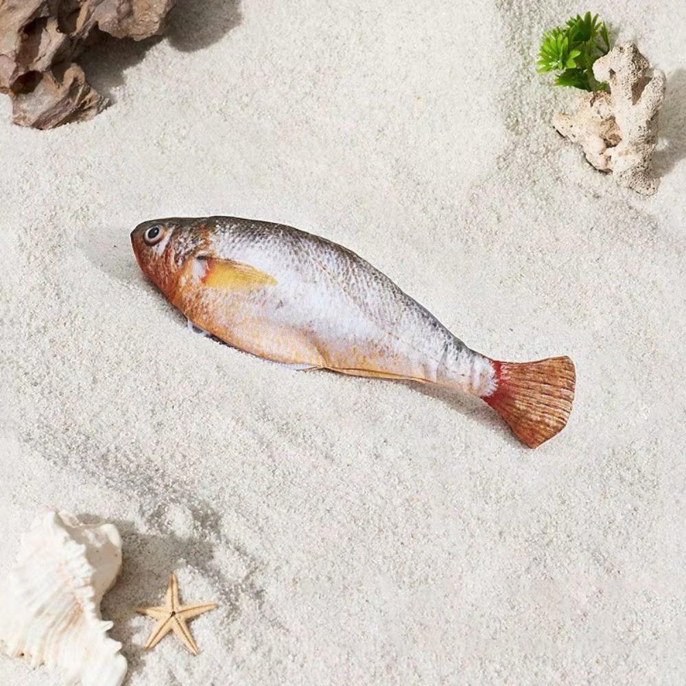 1/3Pcs Motion Sensor Interactive Cat Toy Realistic Flopping Catnip Kicker Toy  Interactive Play