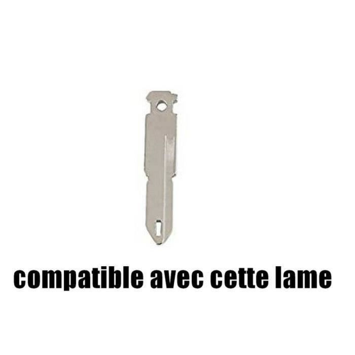 Flip Key Shell 2 Buttons Remote Key Case for Peugeot 106 107 206 207 307