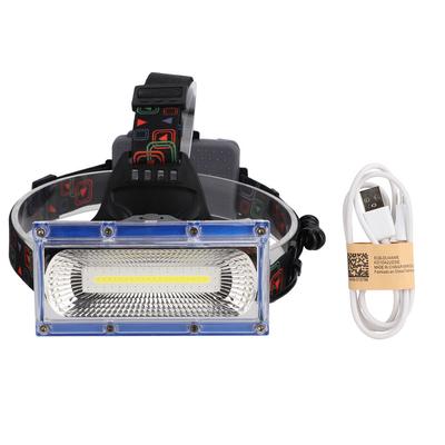 Stirnlampe COB LED Stirnlampe USB Aufladung Super Helles Licht für Camping Arbeiten Wandern Auto