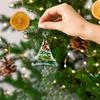 Christmas Tree Shaped Decor Tree-Shaped Christmas Decor Decorative Pendant Christmas Tree Ornaments For Holiday Cheer Christmas