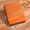A5 Thickened Custom Leather Notebook: High-Value Business Diary with Optional Logo Printing