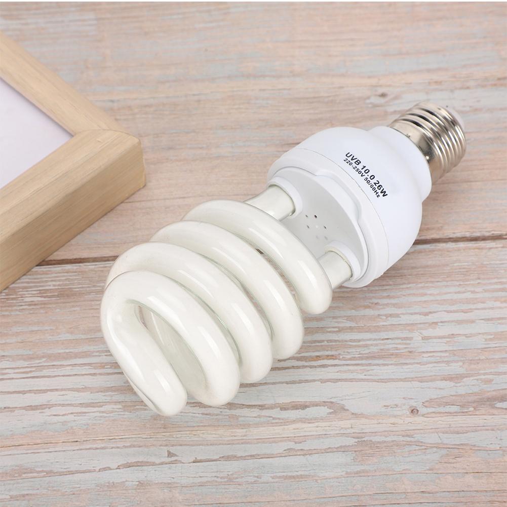 26W Energeticky úsporná žárovka Plaz UVb Ještěr Sukulentní rostliny Ultrafialová lampa slunečního světla10.0 (Vhodné pro pouštní typ)