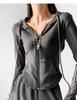 Maillard Women's Long-Sleeve Slim Hooded Jacket - Trendy Autumn/Winter Sportswear