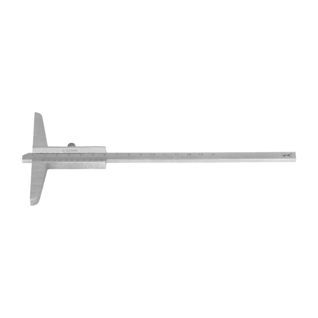 Depth Vernier Caliper Metal Gauge 0.02mm High Accuracy Micrometer Measuring Tool0?300mm